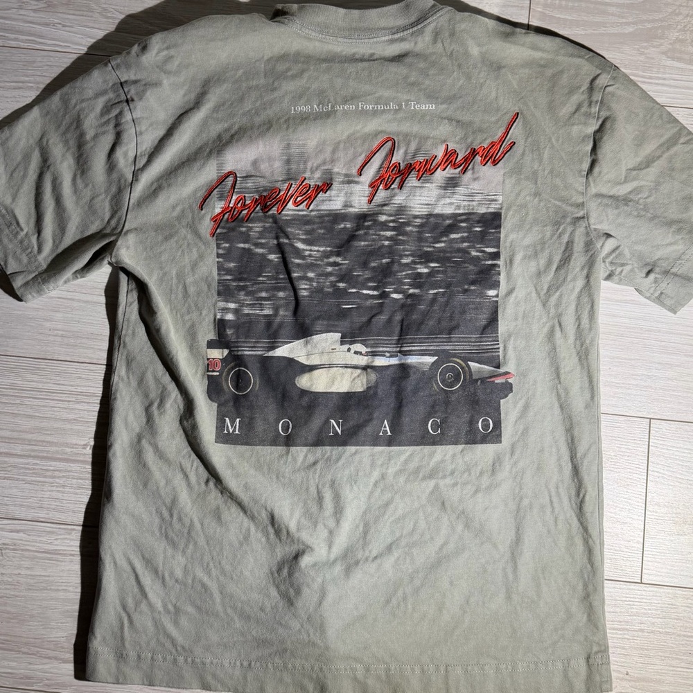 Green McLaren shirt